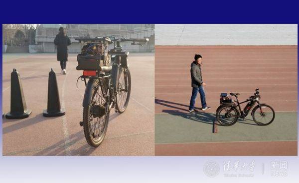  自动行驶自行车演示平台（清华新闻网）