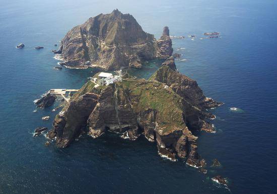 资料图：独岛（日本称“竹岛”）