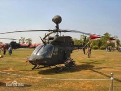 OH-58D是美国特种部队采用的战场武装侦察机