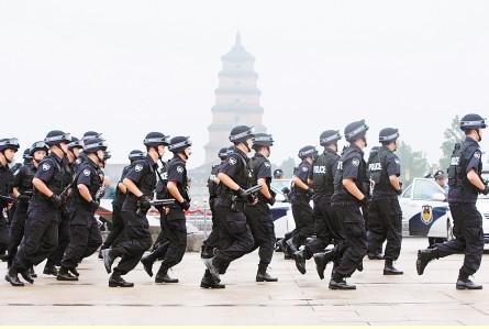 西安特警支队“特勤九大队”