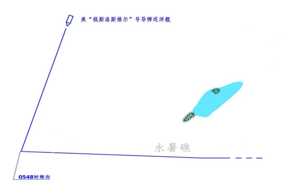 解放军首披露美舰闯我海域航迹图 专家：自身实力增强才能让美方尊重