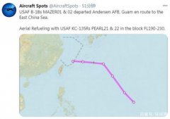 美军两架轰炸机被曝现身东海上空怎么回事 美军两架轰炸机执行什么任务