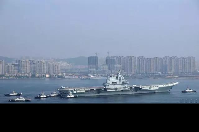 港媒：喜迎“八一”建军节！国产航母开启第七次海试