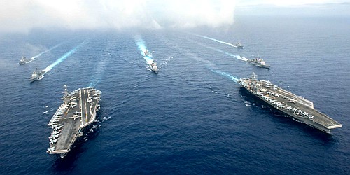 美国航母（资料图）