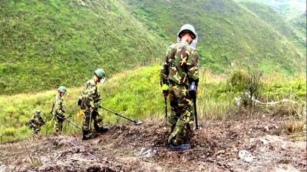 中越边境第三次大规模 排雷重启主要靠人工