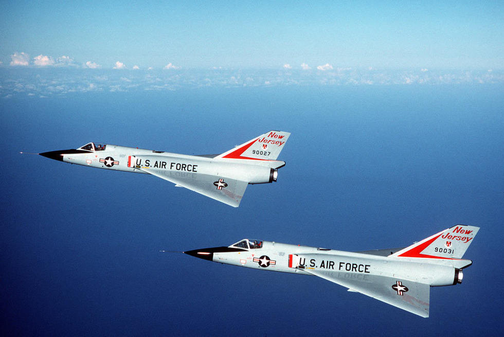 组图：F-106“三角标枪” 保卫美国领空的无名英雄