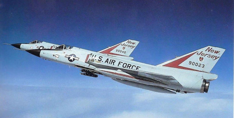 组图：F-106“三角标枪” 保卫美国领空的无名英雄