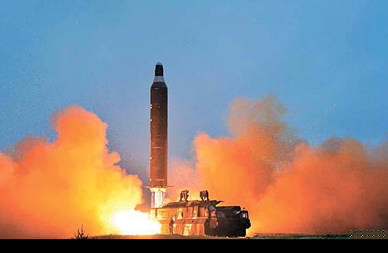 金正恩执政5年射50次导弹 导弹核弹结合或无障碍