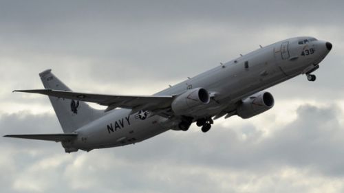 资料图：美军P-8“海神”P-8 Poseidon反潜侦察机