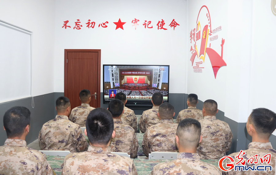 学习“两会”精神 争当保障尖兵