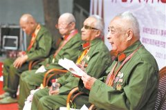 山东省实施革命老兵“红色记忆”工程 抢救性整
