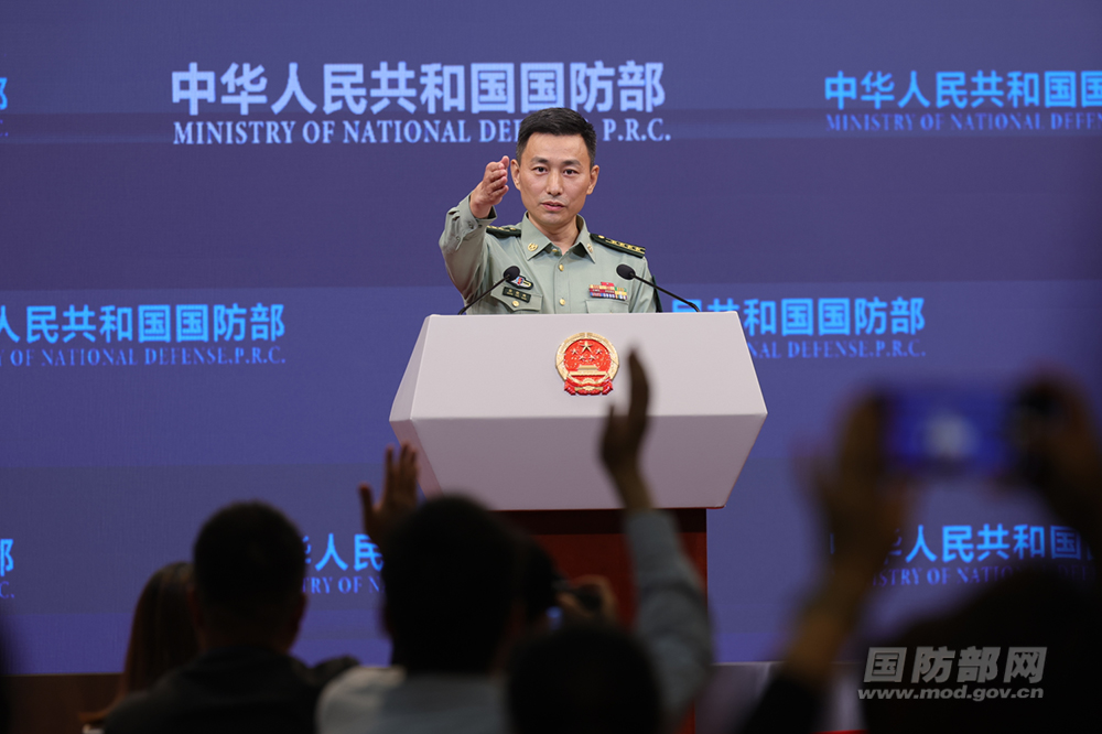 2024年9月国防部例行记者会文字实录