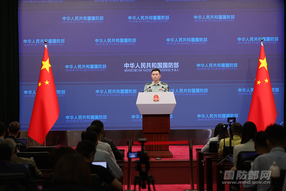 2024年9月国防部例行记者会文字实录
