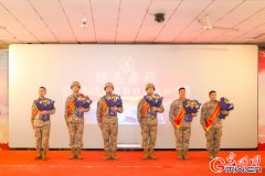 海军某部组织“练兵备战先进典型事迹报告会”