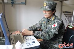 武警第二机动总队某支队代职军医叶英姿：真情