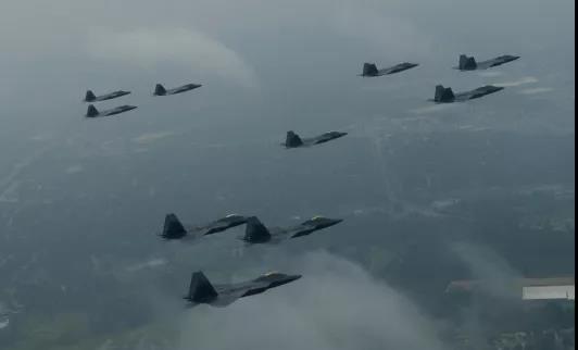 F-22A战斗机机群