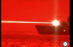 美海军完成150千瓦固态激光武器舰上测试