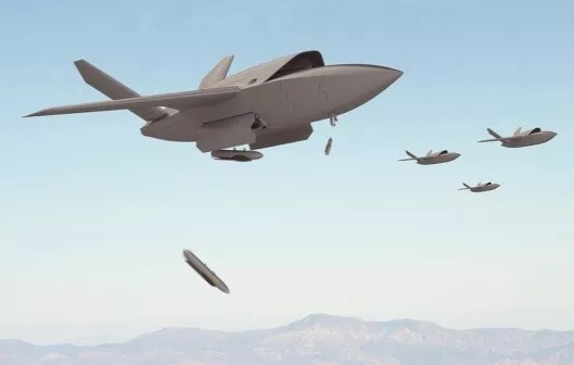 XQ-58A无人机集群作战