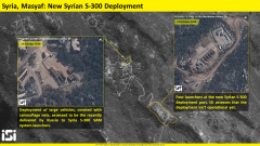 叙利亚S-300部署地点曝光，离俄军S-400阵地仅1.3公