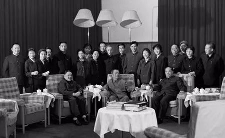 邓小平在毛泽东的客厅里