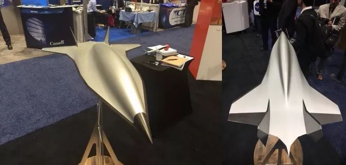 波音公司在AIAA SciTech 2018展会现场拍摄的高超声速飞机方案模型