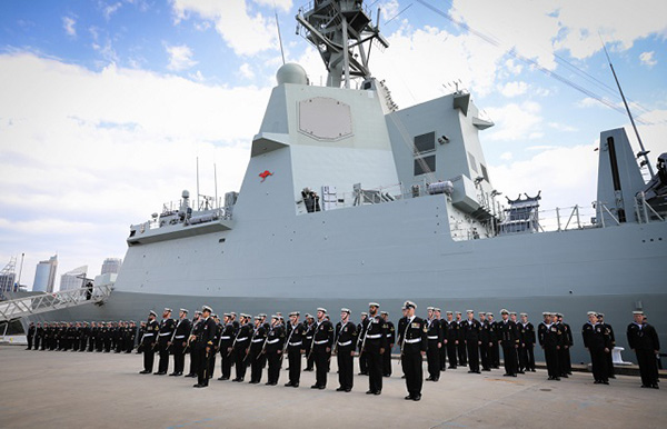 HMAS Hobart Commissioning