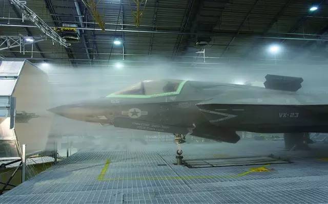 F-35B进行冷试验