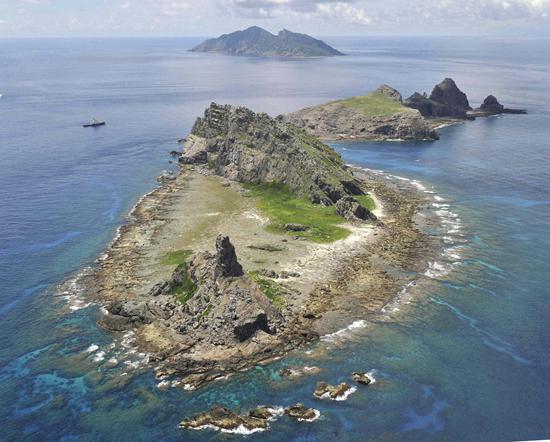File photo of the city government of Tokyo's survey vessel sailing around a group of disputed islands known as Senkaku in Japan and Diaoyu in China in the East China Sea