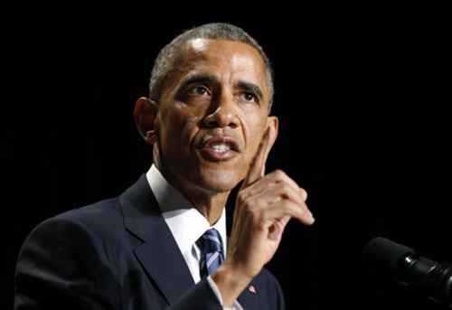U.S. President Barack Obama speaks at the National Prayer Breakfast in Washington