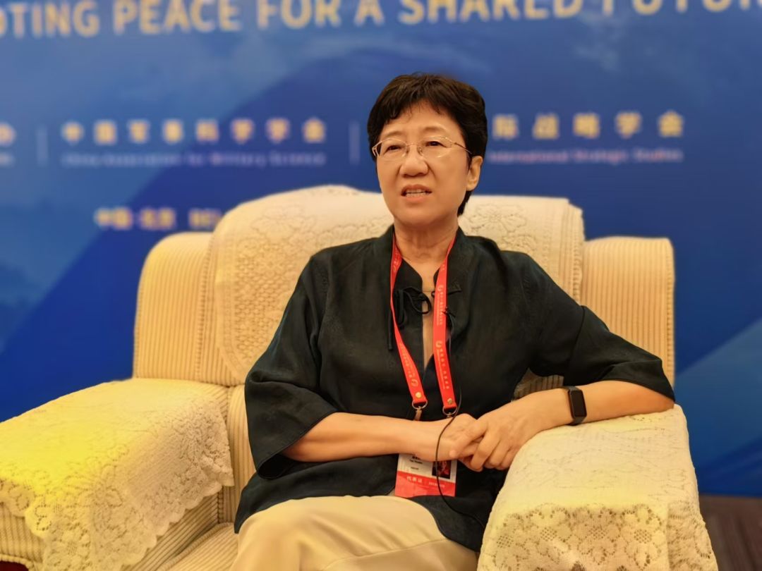中国军事科学学会高级顾问、中国人民解放军退役少将姚云竹。图/姚忆江