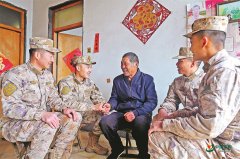 第80集团军某旅倾心为基层官兵解难帮困