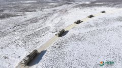 战车驰骋雪原——陆军某旅实战化训练影像