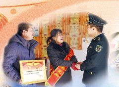 暖意融融度新春：基层部队落实法规要求保障官
