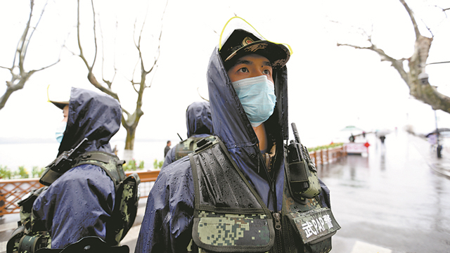 连线武警浙江总队杭州支队某中队：断桥