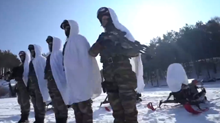 冰天雪地如何擒敌？武警特战雪林实战演