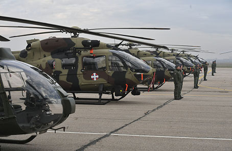 塞尔维亚装备4架米-35M武装直升机