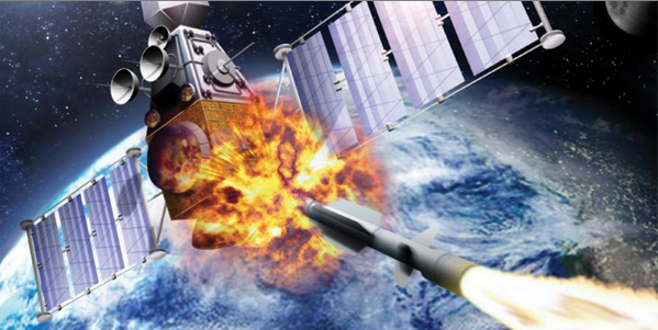 <b>中美卫星相继在太空炸成碎片,美国军方发布声明</b>