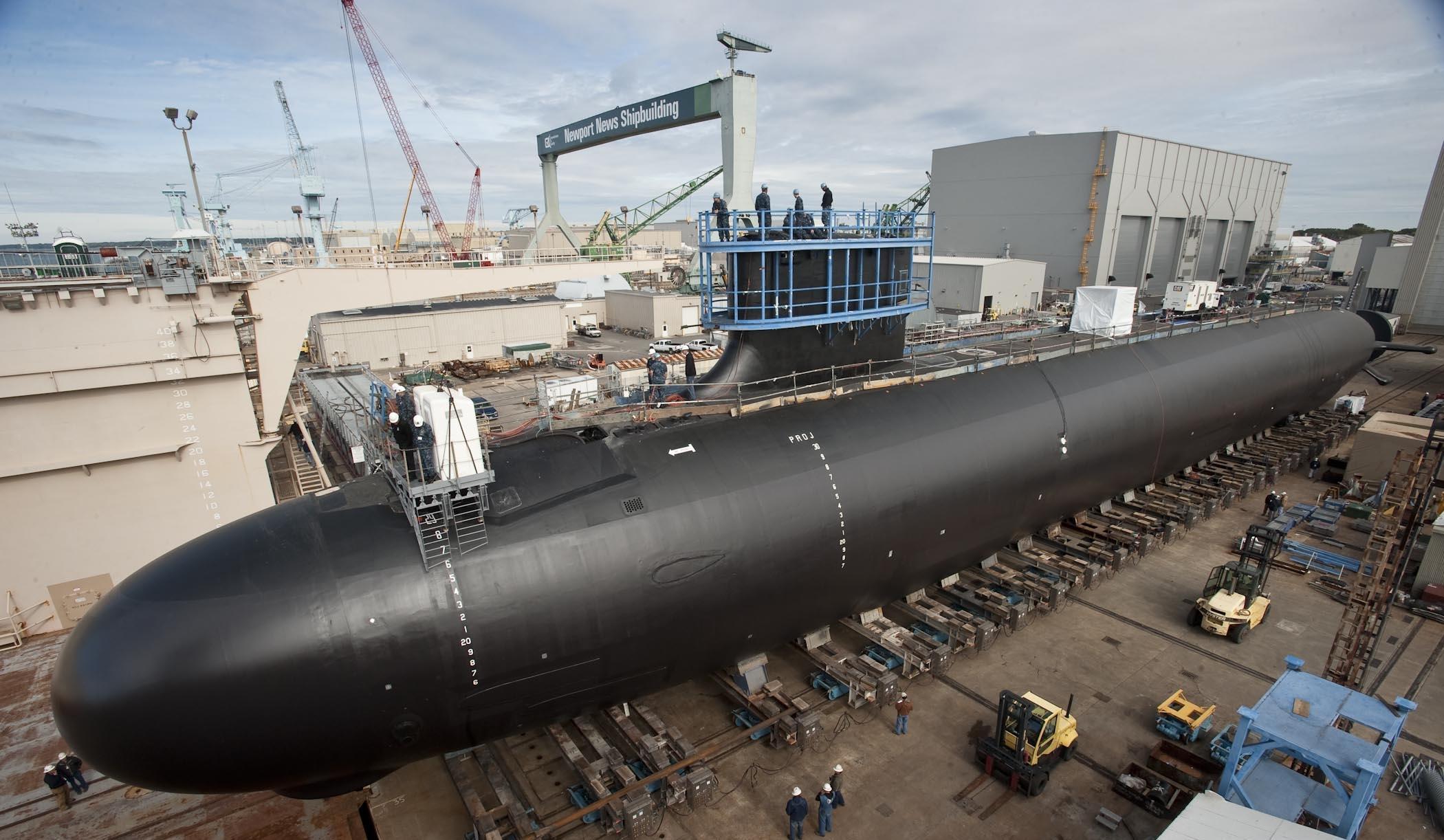 美国海军接到噩耗，新型核潜艇出事了，造船设