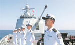 中国海军舰艇编队完成“和平-21”多国海军联演海上阶段演习