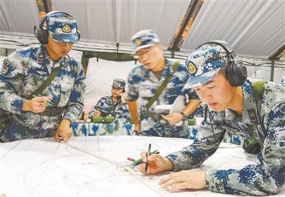 南部战区空军地导某旅实兵战术演习影像