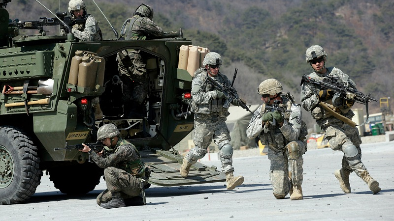 美媒：驻日韩美军年耗85亿美元