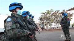 中国第7批赴南苏丹（朱巴）维和步兵营完成首次武装“城巡”任务