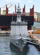 韩国海军第六艘新型护卫舰浦项舰下水