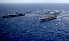 美媒又炒美国海军正考虑重建第一舰队，矛头直指中国